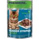 Premiere Tender Stripes Hrană pentru pisici adulte cu iepure 85 g