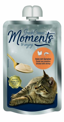 MultiFit Moments Recompensă pentru pisici, cu pui și creveți 100 g