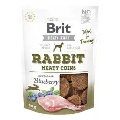 Brit Jerky Recompensă pentru câini, cu iepure 80 g 