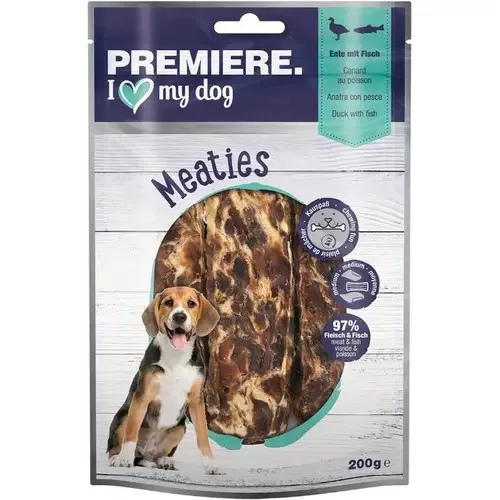 Premiere Snack It Recompense pentru câini, cu rață și pește 200 g