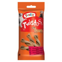 Frolic Twistos recompense pentru câini, cu vită 105 g