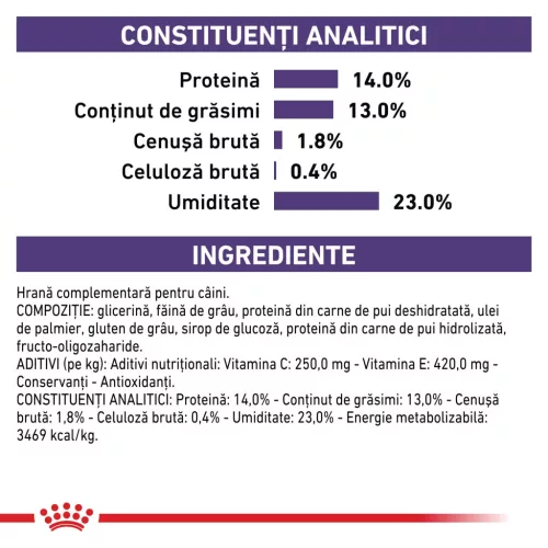 Royal Canin Veterinary Pill Assist Hrană uscată complementară pentru câini de talie mică 90 g