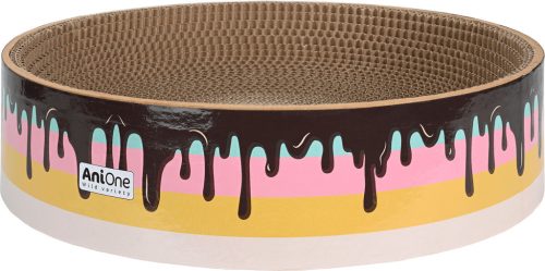 AniOne Celebration Culcuș din carton de zgâriat pentru pisici 