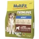 MultiFit Farmlove Hrană uscată pentru câini adulți cu miel, fenicul și orez 2,5 kg