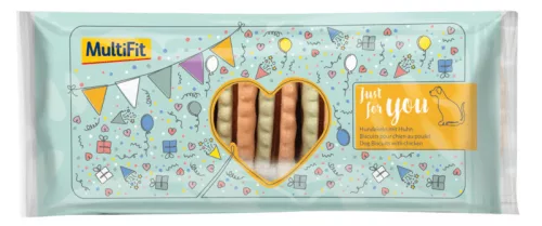 MultiFit Celebration Biscuiți pentru câini cu pui 100g