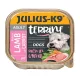 Julius K9 Hrană umedă pentru câini adulți, terină cu miel și morcovi 150 g