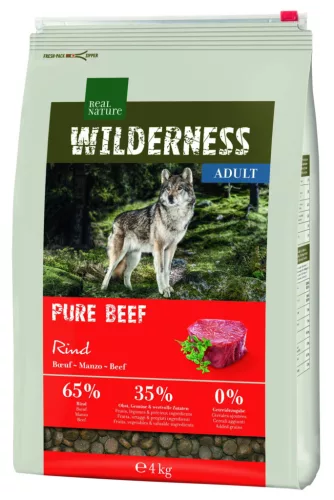 Real Nature Wilderness Hrană uscată pentru câini adulți 4 kg