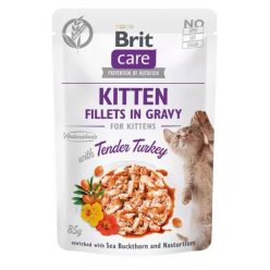 Brit Care Hrană umedă pentru pisici, cu curcan 85 g