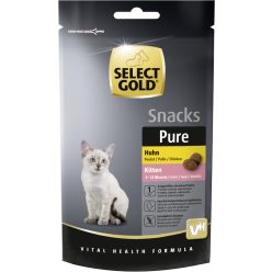   Select Gold Pure Snacks Recompensă pentru pisici, cu pui 75 g