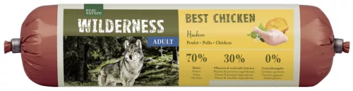 Real Nature Wilderness Salam pentru câini adulți cu pui 800 g