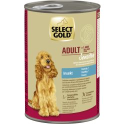   Select Gold Extra Sensitive Hrană umedă pentru câini adulți, cu proteine ​​din insecte 400 g