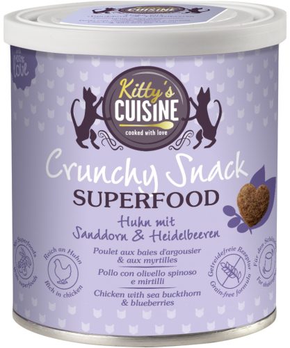 Kitty's Cuisine Crunchy Superfood Gustare pentru pisici 100 g