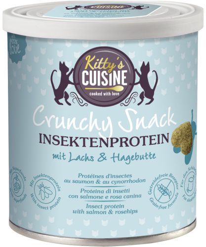 Kitty's Cuisine Crunchy Snack proteină din insecte 100 g