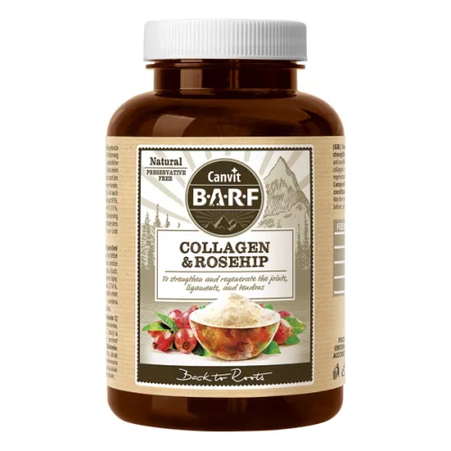 Canvit Barf Collagen and rosehip Suplimente pentru câini 140 g
