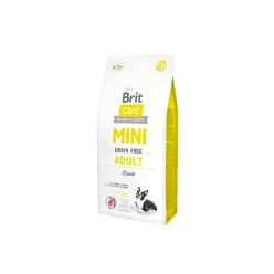   Brit Care Grain Free Hrană uscată pentru câini adulți de talie mică, cu miel 7 kg