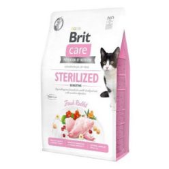   Brit Care Sensitive Hrană uscată fără cereale, pentru pisici sterilizate, cu iepure 7 kg