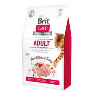 Brit Care Grain Free Hrană uscată pentru pisici adulte active, cu pui și curcan 7 kg 
