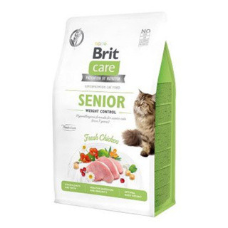 Brit Care Hrană uscată fără cereale, pentru pisici senioare, cu pui 7 kg
