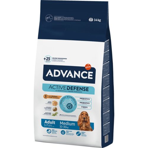Advance Medium Adult Hrană uscată pentru câini de talie medie 14 kg