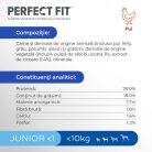 Perfect Fit Junior Hrană uscată cu pui pentru câini de talie mică 825 g