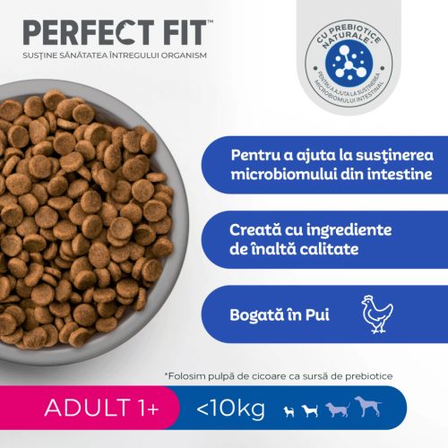 Perfect Fit hrană uscată cu pui pentru câini adulți de talie mică 825 g