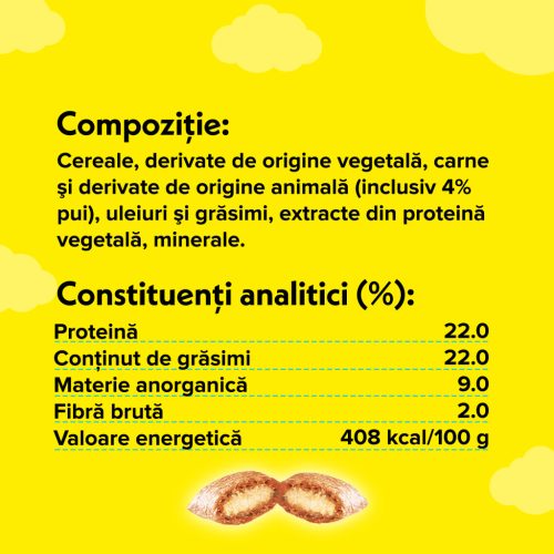 Dreamies Recompense pentru pisici, cu pui gustos 60 g