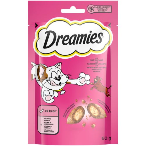 Dreamies Recompense pentru pisici, cu vită apetisantă 60 g