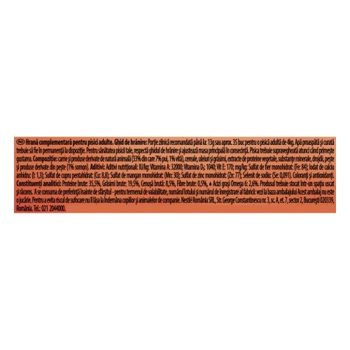 Felix Party Mix Mixed Grill Recompense pentru pisici, cu vită, pui și somon 60 g