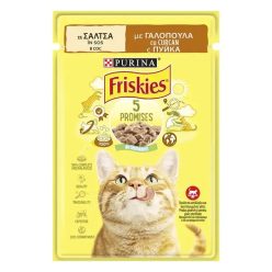   Friskies Hrană umedă pentru pisici adulte, cu curcan în sos 85 g