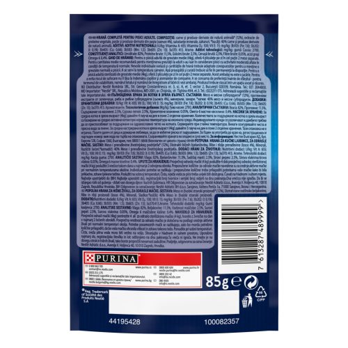 Felix Fantastic Hrană umedă pentru pisici, cu somon în aspic 85 g