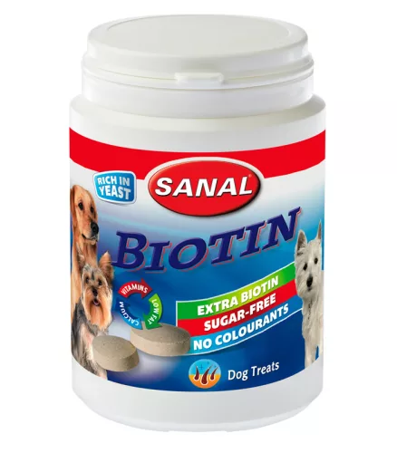 Sanal Suplimente pentru câini cu biotină 150 g