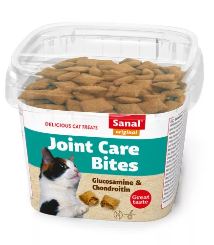 Sanal Joint Care Bites Suplimente pentru pisici, pentru susținerea articulațiilor 75 g