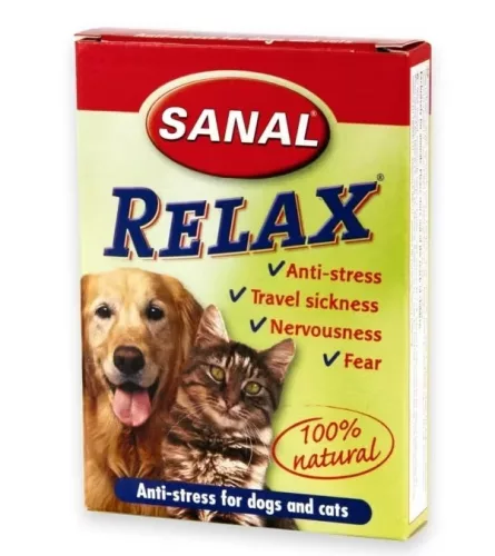 Sanal Relax Suplimente pentru câini și pisici 15 tablete