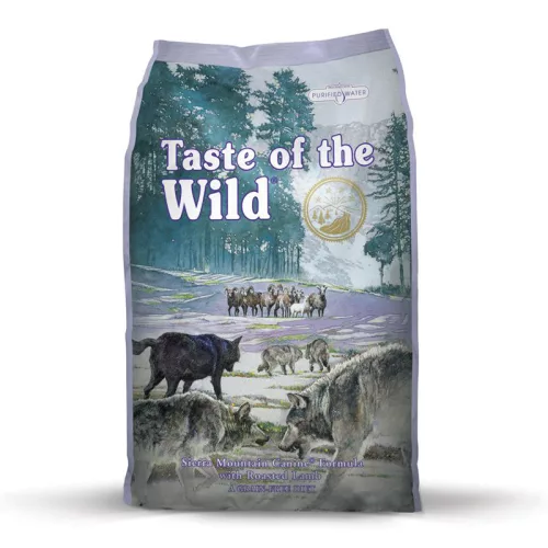 Taste of the Wild Sierra Mountain Hrană uscată pentru câini, cu miel 2 kg
