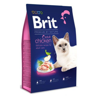 Brit Premium by Nature Hrană uscată pentru pisici adulte cu pui 8 kg