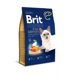   Brit Premium by Nature Hrană uscată pentru pisici adulte cu somon 800 g