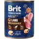 Brit Premium by Nature Hrană umedă pentru câini adulți, cu miel și hrișcă 800g