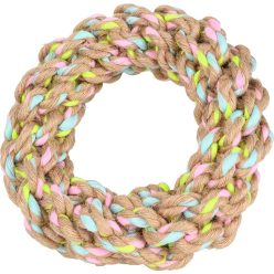 AniOne Jucărie pentru câine, inel din cânepă