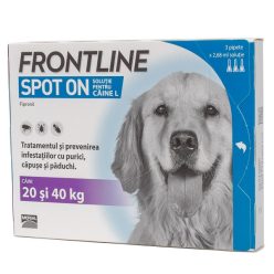   Frontline Soluție Spot On pentru câini L(20-40 Kg) x 3 pipete
