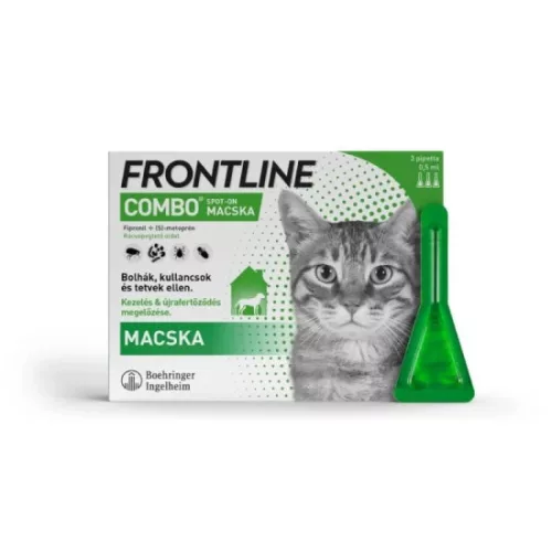 Frontline Soluție Spot On pentru pisici 3 pipete