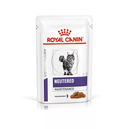 Royal Canin Veterinary Neutered Maintenance Hrană umedă pentru pisici sterilizate 85 g