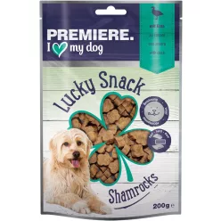  Premiere Lucky Snacks Recompense pentru câini cu rață 200 g