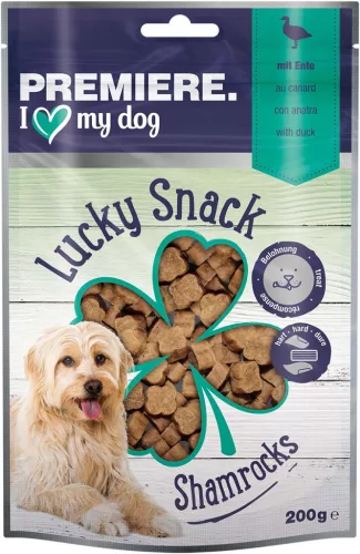 Premiere Lucky Snacks Recompense pentru câini cu rață 200 g