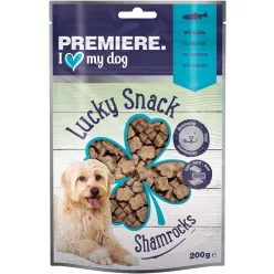   Premiere Lucky Snacks Recompense pentru câini cu somon 200 g