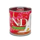 N&D Quinoa Skin & Coat Hrană umedă pentru câini adulți, cu vânat 285 g