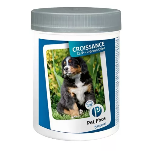 Pet Phos Croissance Grand Chien Supliment pentru câini de talie mare 100 comprimate