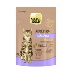   Select Gold Hrană uscată pentru pisici adulte sterilizate, cu pasăre și cartofi 300g