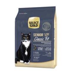   Select Gold Senior +12 Hrană uscată pentru pisici cu pasăre și orez 2,5 kg