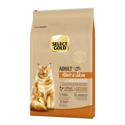   Select Gold Hair&Skin Hrană uscată pentru pisici adulte, cu pasăre și somon 7 kg
