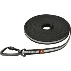 Dogs Creek Explorer Lesă pentru câini 15 m negru